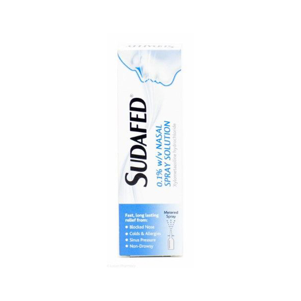 Sudafed Decongestant Nasal Spray 15ml